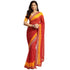 Vasthrlay Chiffon Bandhani Printed Yellow Saree