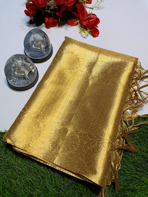 Vasthrlay Handwoven Wedding Saree