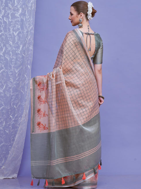Vasthrlay Printed Unstitched Hs Ethnic Wear
