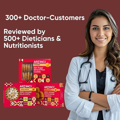 Artinci Sugar free Almond Flour Cake 150g