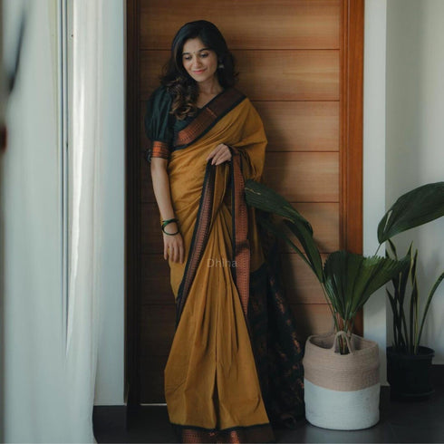 Vasthrlay Kanjivaram Tassels Saree