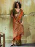 Vasthrlay Striped Tassels Unstitched Designer Ethnic Wear