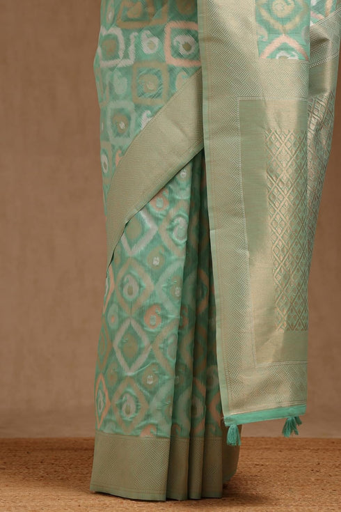 Vasthrlay Light Green Linen