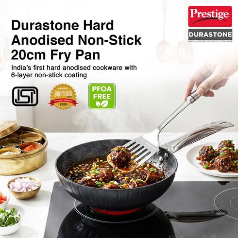 Prestige Durastone 25 cm Non-Stick Hard Anodised Tawa