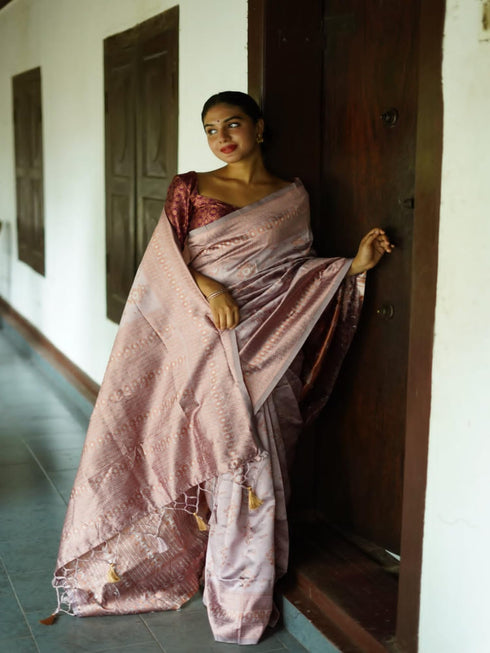 Vasthrlay Banarasi Border Saree