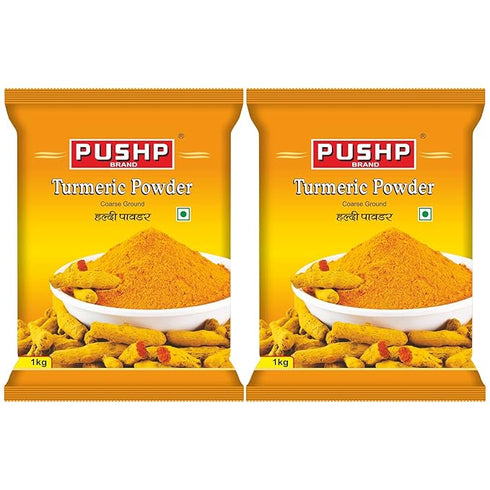 Pushp Brand Turmeric Powder Pouch