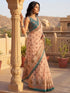 Vasthrlay Printed Lemon Yellow1 Yellow Saree