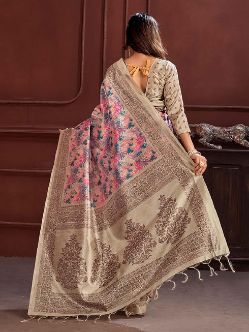 Vasthrlay Printed Unstitched Hs Ethnic Wear