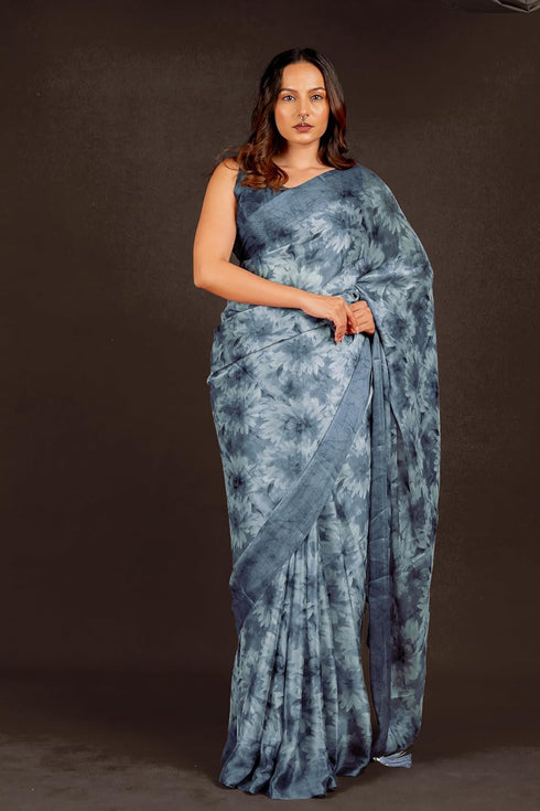 Vasthrlay Fashion Chiffon Printed Ethnic Wear