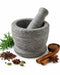 Heavy Duty Large Mortar and Pestle Set for Spices | Silbatta for Chutney