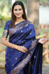 Vasthrlay Kanjivaram Handloom Golden Ethnic Wear