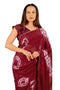 Vasthrlay Fashion Chiffon Shibori Printed Ethnic Wear