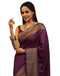Vasthrlay Banarasi Kanjivaram Unstitched Teal Saree