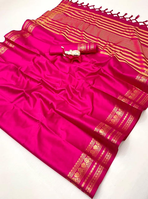 Vasthrlay Tussar Border
