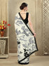 Vasthrlay Womens Printed Unstitched Mauve Saree