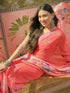 Vasthrlay Printed White1 White Saree