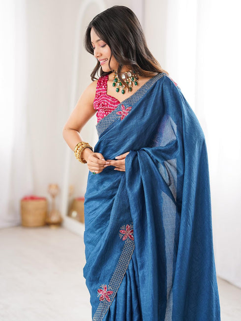 Vasthrlay Vichitra Unstitched Designer Mt Ethnic Wear
