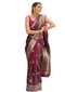 Vasthrlay Banarasi Unstitched Saree