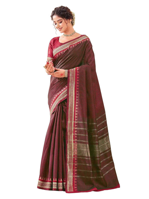 Vasthrlay Chanderi Banarasi Light Saree