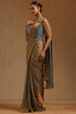 Vasthrlay Mustard Organza Solid