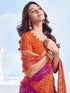 Vasthrlay Bandhani Unstitched 3728s2630n Deep Magenta1