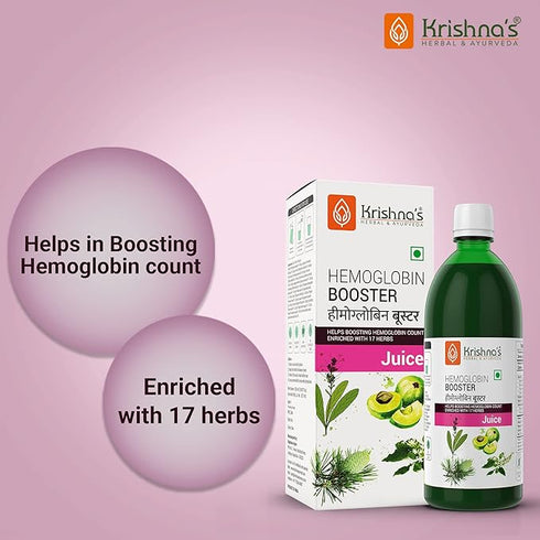 Krishna'S Herbal & Ayurveda Hemoglobin Booster Tonic