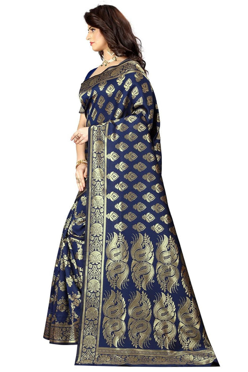 Vasthrlay Women's Kanchipuram Saree