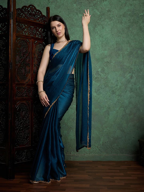 Vasthrlay Bollywood Style Georgette Ethnic Wear