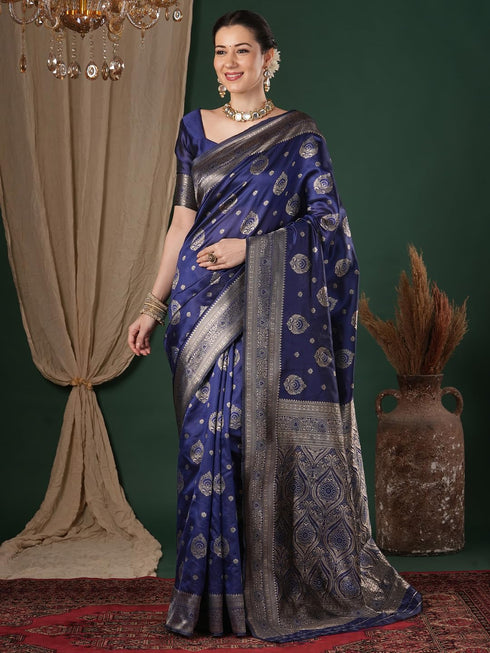 Vasthrlay Kanjivaram Woven Blouse Ethnic Wear