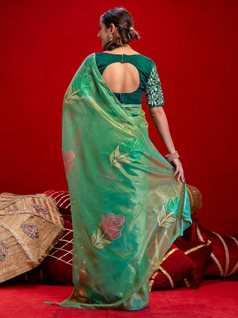 Vasthrlay Chinnon Dusty Saree
