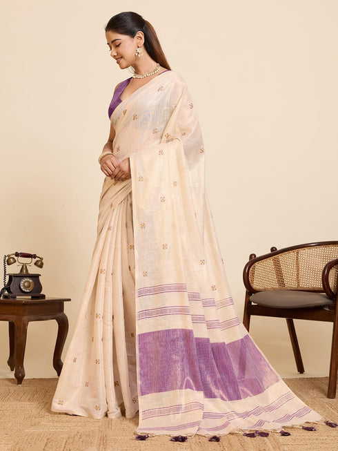 Vasthrlay Premium Embroidery Beautiful Attached