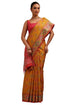 Vasthrlay Mustard Woven Design