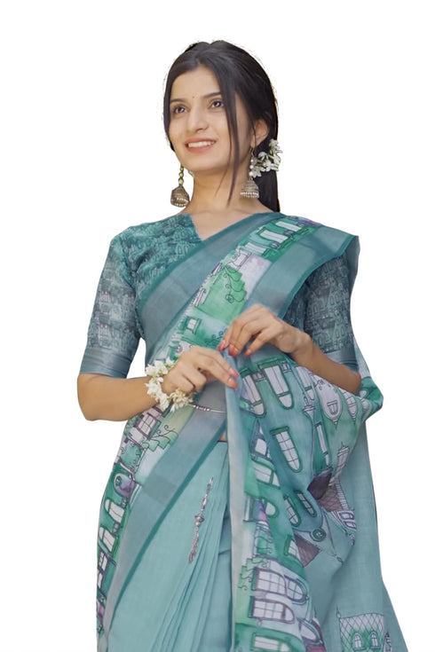 Vasthrlay Fashion Cotton Printed Ethnic Wear