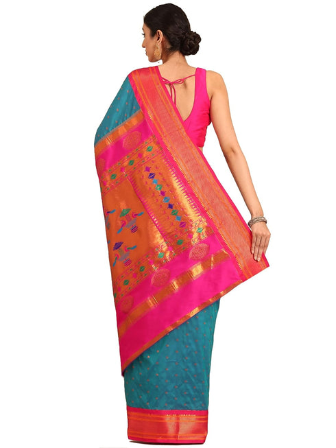 Vasthrlay Paithani Bottle Saree