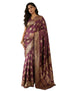 Vasthrlay Purple Jacquard Saree