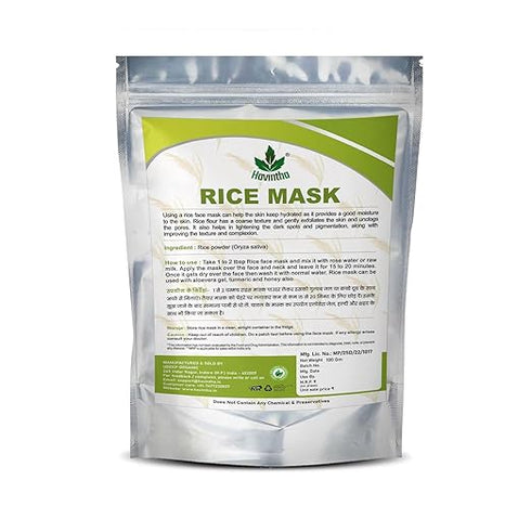Havintha - Rice Powder Mask - Brightening & Smoothing