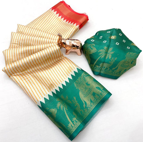 Vasthrlay Kalamkari Traditional Kanjivaram