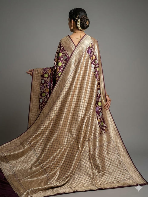 Vasthrlay Meenakari Banarasi Multicolour