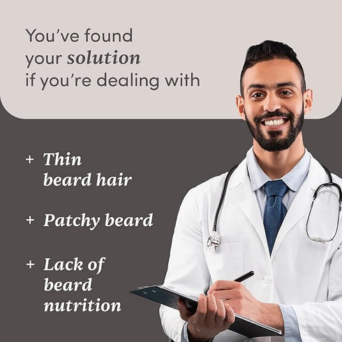 Man Matters Beard Gummies For Men