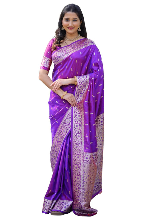 Vasthrlay Kanjivaram Handloom Golden Ethnic Wear