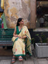 Vasthrlay Yellow Border Lightweight Handloom