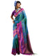 Vasthrlay Striped Tassels Unstitched Designer Ethnic Wear