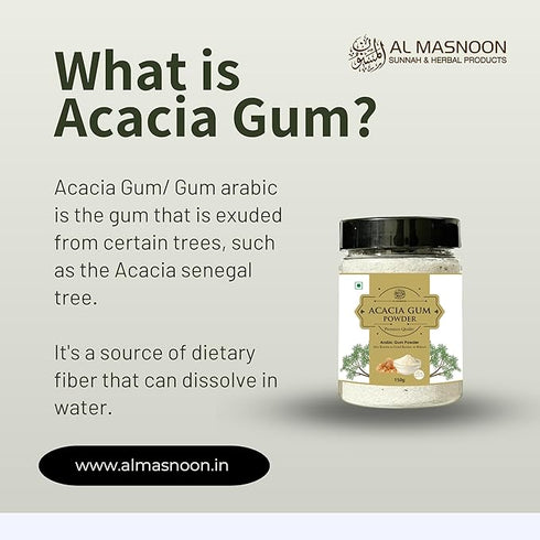 Al Masnoon Acacia Gum | Arabic Gum Powder