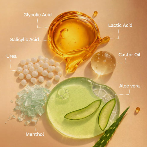Furr Glycolic Acid & Salicylic Acid Peeling | Exfoliating Foot Mask