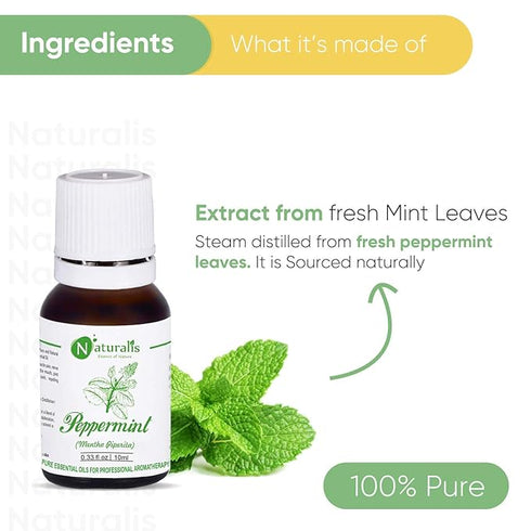 Naturalis Essence of Nature Peppermint Essential Oil 10ml