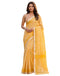 Vasthrlay Chanderi Printed Unstitched Beige Saree