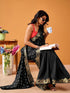 Vasthrlay Bandhani Printed Rama Saree