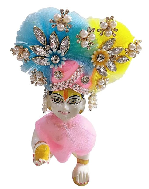 Laddu Gopal Poshak with Pagdi