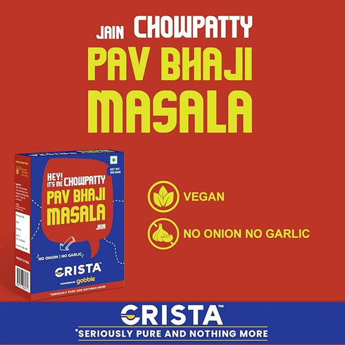 CRISTA Jain Chowpatty Pav Bhaji Masala