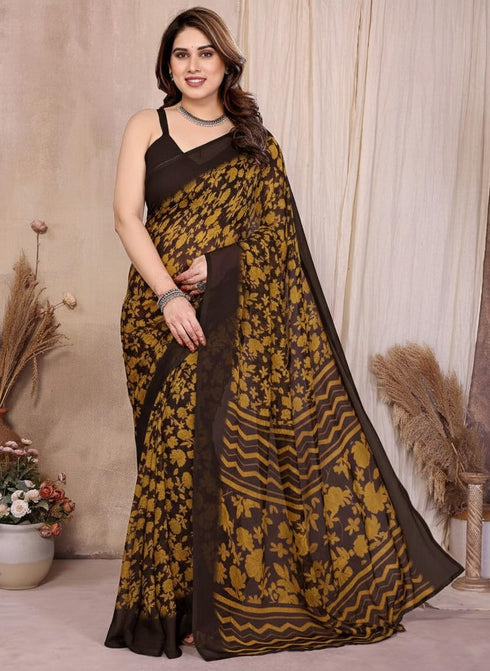 Vasthrlay Georgette Traditional Ethinic Az Ys Vaidika Ethnic Wear